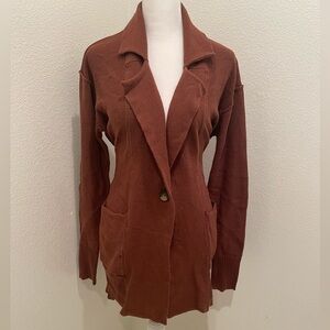NWT We The Free by Free people Womens size XS Or S Small Long Brown Cardigan‌‌‌‌